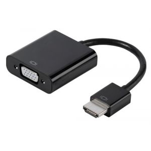 Adaptateur HDMI/VGA, M-F, 0,1 m, noir
