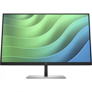 HP E27 G5 - E-Series - &eacute;cran LED - 27" - 1920 x 1080 Full HD (1080p) @ 75 Hz - IPS - 300 cd/m&sup2; - 1000:1 - 5 ms - HDMI, DisplayPort, USB - noir, noir et argent (support)