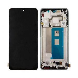 Ecran LCD et Vitre Tactile avec Châssis Noir pour Xiaomi Poco F5 Pro 5G (Original Pulled)