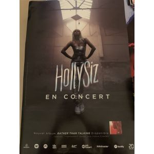Hoolysiz - En Concert / Rahther Than Talking - 40x60cm - Affiche