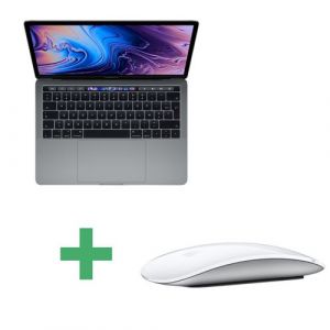 MacBook Pro Touch Bar 13 2017 Core i5 3,1 Ghz 16 Go 256 Go SSD Gris Sid&eacute;ral reconditionn&eacute; - Souris Apple Magic Mouse Blanche incluse