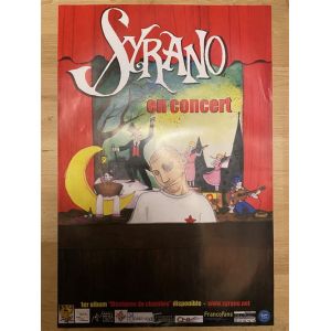 Syrano - En concert - 40x60cm - Affiche