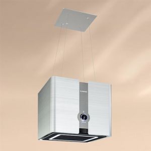 Hotte d'îlot - Klarstein Futurelight Smart - recyclage d'air - 420 m³/h - LED - Contrôle via app