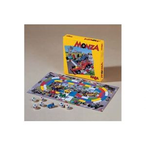 HABA Monza - Un jeu de société pour débutants en course automobile encourage la réflexion - 5 ans et plus (Made in Germany)