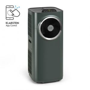 Climatiseur portable - Klarstein Kraftwerk Smart 10K - Climatiseur 3-en-1 - 10000BTU - Contr&ocirc;le par WiFi - Noir