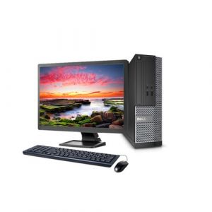 Unit&eacute; centrale Dell 3020 SFF - Core i3 - RAM 8Go - SSD 120Go - Windows 10 - Ecran 22 - Reconditionn&eacute;