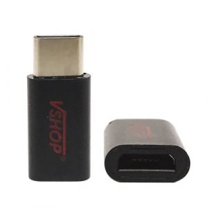 VSHOP ® Type C Adaptateur, USB - C vers Micro B Connecteur USB 2.0 Adapter pour LG G5, Nexus 5X, Nexus 6P, OnePlus 2 avec 56k Resistor, Meet USB Type-C Standard