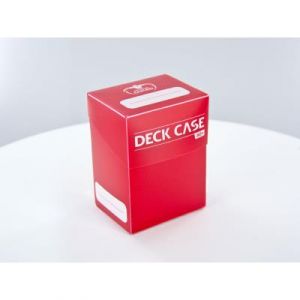 Ultimate Guard - Bo&icirc;te pour cartes Deck Case 80+ taille standard Rouge