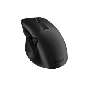 ASUS ProArt MD300 - Souris - optique - 6 boutons - sans fil - 2.4 GHz, Bluetooth 5.0 - r&eacute;cepteur sans fil USB - noir &eacute;toil&eacute;