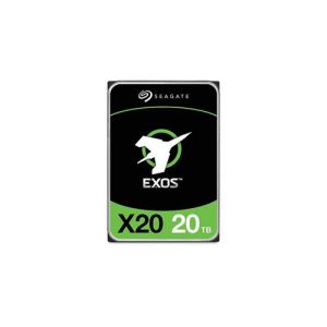 Seagate Exos X20 ST20000NM002D - Disque dur - 20 To - interne - SAS 12Gb/s - 7200 tours/min - mémoire tampon : 256 Mo