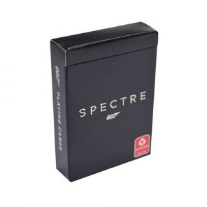James Bond Spectre &ndash; jeu de 54 cartes cartonn&eacute;es plastifi&eacute;es &ndash; format poker &ndash; 2 index standards - Cartamundi