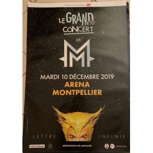 M - Mathieu CHEDID - Le Grand Petit Concert - 70x100cm - Affiche