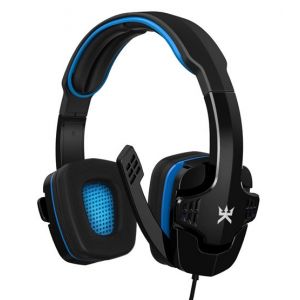 Casque Gaming Alpha Omega Players Eole C19 Noir et bleu pour PS4