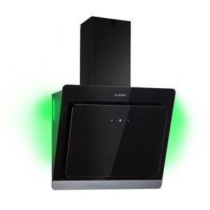 Hotte aspirante - Klarstein Aurora Eco 60 - 550 m³/h - 60 cm - éclairage LED - Noir