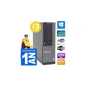 Pc dell optiplex 3020 sff i3-4130 ram 4go disque dur 250go windows 10 wifi