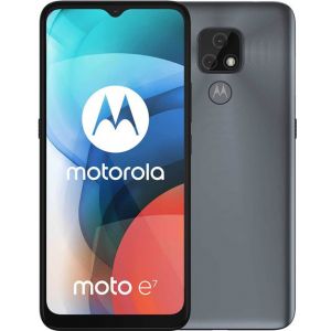Smartphone Motorola Moto E7 PALW0002SE 6.5 Pouces HD+ MediaTek Helio G25 2Go 32Go Android 10.0 Gris