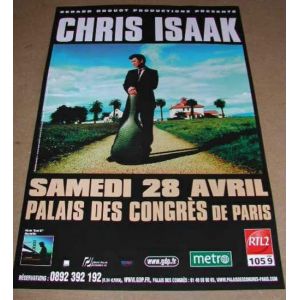 Chris Isaak - 40x60 cm - AFFICHE / POSTER