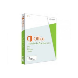 Microsoft Office 2013 Famille et Etudiant (Home & Student) - Clé licence à télécharger