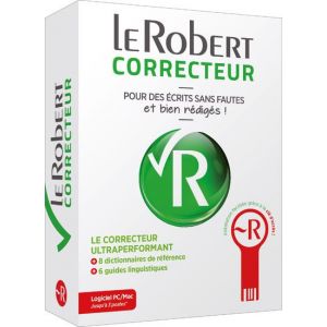 Le Robert Correcteur PC/MAC (Boîte) jusqu'à 3 postes