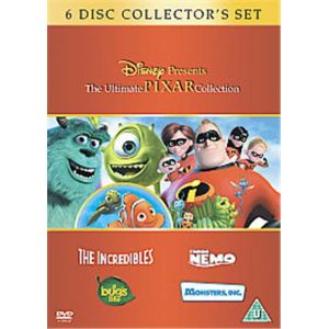 The Incredibles/Monsters, Inc./A Bug's Life/Finding Nemo , (Pixar 4 Movie Box Set)