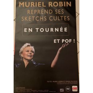 Muriel ROBIN - Sketchs Cultes - 80x120cm - Affiche