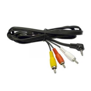 CABLING® Cable Jack stéréo 3.5mm / 3 RCA mâles 2M