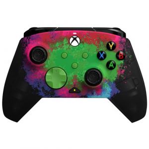 Manette filaire Pdp Rematch Glow pour Xbox Series XS Xbox One PC Noir et Vert