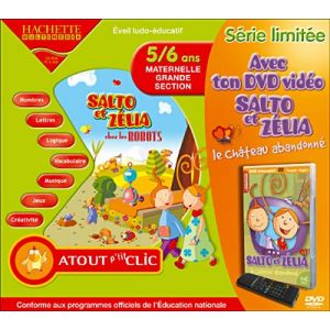 Coffret Salto & Zélia chez les Robots + DVD Interactif Salto et Zélia - Le Chateau Abandonné