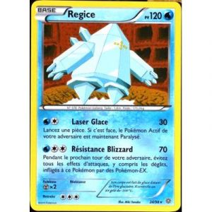 carte Pok&eacute;mon 24/98 Regice 120 PV XY - Origines Antiques NEUF FR