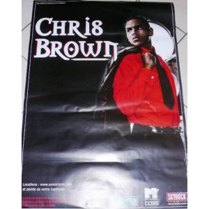 Chris BROWN - 70x100 cm - AFFICHE / POSTER