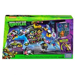 Mega bloks - tortues ninja - dpf66 - tmnt le véhicule-robot transformable