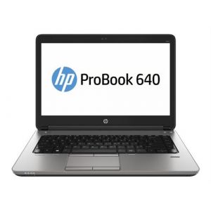 HP Portable 640 G1 Notebook - Intel Core i5 4200M / 2.5 GHz - Win 7 Pro 64 bits (comprend Licence Win 8 Pro) - HD Graphics 4600 - 4 Go RAM - 500 Go HDD - DVD SuperMulti - 14" 1366 x 768 (HD)