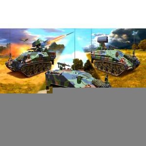 Maquettes chars : wiesel 2 leflasys (ozelot & aff & bf/uf) revell