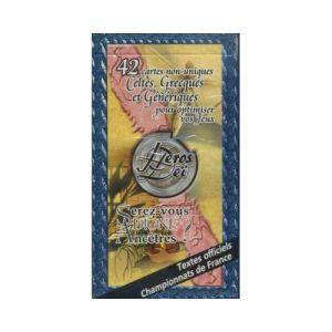 Fournier Cartes - Heros Dei : 1 Booster 42 Cartes