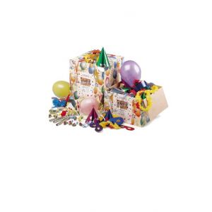 Bo&icirc;te Kraft Cotillons 100 Personnes