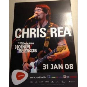 Chris REA - 40x60 cm - AFFICHE / POSTER