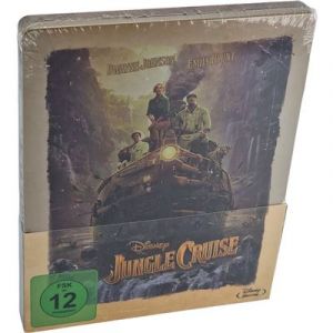 Jungle Cruise Blu-ray SteelBook Disney Dwayne Johnson, Emily Blunt 2021 Zone B