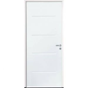 Porte d'entrée ACIER modèle BOREAL dimensions standard L 90 cm x H 215 cm