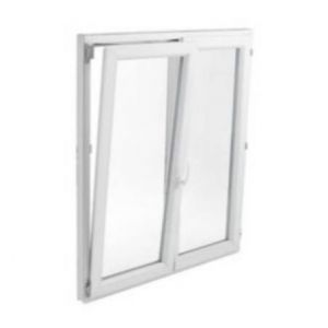 Fenêtre Pvc - 2 Vantaux oscillo battante - Blanc - Double Vitrage - Le Roi de la Fenêtre