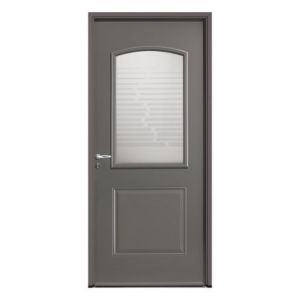 Porte d'entrée ACIER modèle NEMO dimensions standard L 90 cm x H 215 cm avec pose