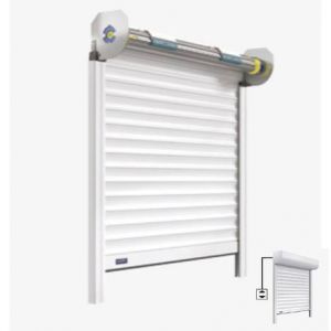Volet Roulant traditionnel Lames PVC 60 mm Motorisation filaire avec interrupteur