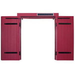Volet battant Solaire ALU 2 vantaux avec pose