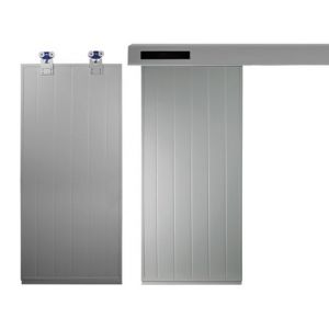 Volet coulissant Solaire ALU Lames 27 mm 2 vantaux avec pose