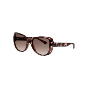 Guess GU7767 Lunettes de Soleil Femme - Ovale Marron - Possibilité de verres correcteurs - Adaptable à la vue