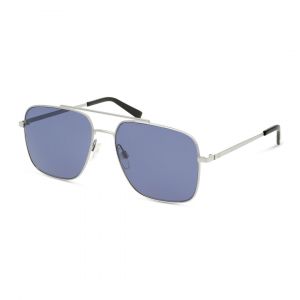 Tommy Hilfiger 1752/S Lunettes de Soleil Homme - Carrée Argent - Possibilité de verres correcteurs - Adaptable à la vue