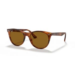 Ray-Ban Wayfarer Ii RB2185 Lunettes de Soleil - Panthos Ecaille - Possibilité de verres correcteurs - Adaptable à la vue