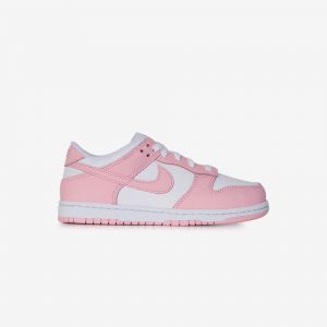 Dunk Low  Blanc/rose   - Enfant -