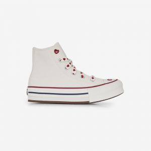Chuck Taylor Eva Lift Hi Valentine  Blanc/rouge   - B&eacute;b&eacute; -