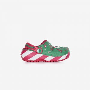 Classic Clog Mickey Noel  Vert/rouge   - B&eacute;b&eacute; -