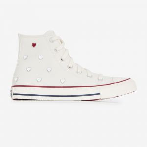 Chuck Taylor Hi Valentine  Blanc